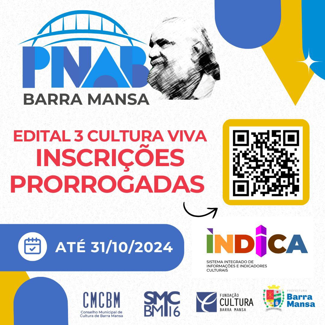 ​Edital 3 do PNAB tem Inscrições Prorrogadas até 31/10 às 18h!