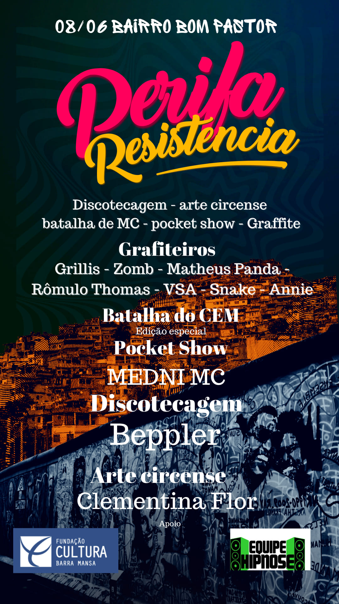 ​*Perifa Resistência: Um Evento de Arte e Cultura em Barra Mansa*